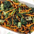 めんぼっこ's cooksnap of when they made 栄養満点☆ひじき小松菜にんじんのナムル.