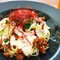 yokoyoko76's cooksnap of when they made ピリ辛肉味噌と胡麻ヨーグルト坦々麺。.