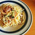 やまぐち∞もっこ's cooksnap of when they made 簡単♪きゅうりとツナの冷製みそマヨパスタ.