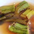 ち（＊´・ω・｀）ろ's cooksnap of when they made おくらの簡単煮浸し風.