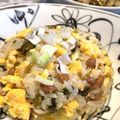 ☆☆めぇこ☆☆'s cooksnap of when they made すぐできる♪オススメ☆納豆高菜炒飯☆.
