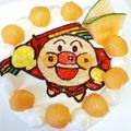 りらっこ★゛'s cooksnap of when they made アンパンマンケーキ☆キャラクターケーキ.