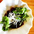 kebeibiko's cooksnap of when they made おつまみに❖ピータンの香菜ねぎ和え.