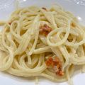 ゆいまーるん's cooksnap of when they made とろりウニパスタ（生クリームいらず）.