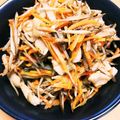 baegopa's cooksnap of when they made しみじみとごぼうが美味しい！塩きんぴら.