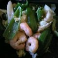 pink0922's cooksnap of when they made 簡単！海老とピーマンのご飯が進む炒め物.