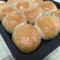 こばーや's cooksnap of when they made 朝は焼くだけ☆塩バターのちぎりパン.