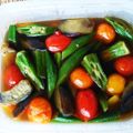 浪花のあっちゃん☆'s cooksnap of when they made めんつゆで夏野菜たっぷり煮浸し♪.