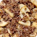 クックDYO7CT☆'s cooksnap of when they made 蓮根とひき肉の甘辛炒め.