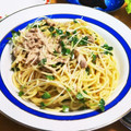 kaopapa's cooksnap of when they made 時短★ツナとかいわれ大根の和風冷製パスタ.