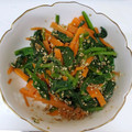 けーぴぃ＊'s cooksnap of when they made 簡単！ほうれん草の胡麻和え.