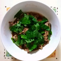 月✳Iris's cooksnap of when they made 生姜と椎茸と牛肉のしぐれ煮風.