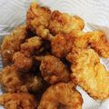 はんしろ's cooksnap of when they made シロさんのとり天。天ぷら粉がないver..