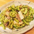 かなりんココりん's cooksnap of when they made 簡単！ゴーヤとべーコンのめんつゆマヨ♪.