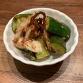 日々の料理's cooksnap of when they made サッパリ箸休め♡きゅうりと竹輪の梅肉和え.