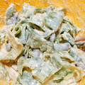 ☆8トマチー8☆'s cooksnap of when they made ささげのごま味噌マヨ和え.