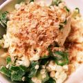 yama-chan's cooksnap of when they made 簡単！オクラと豆腐のヘルシーサラダ.