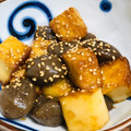 hiro_aya's cooksnap of when they made 厚揚げとこんにゃくの甘辛炒め.
