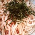 smile mama's cooksnap of when they made 3分間クッキング！美味しい明太子うどん.