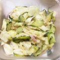 遥ちゃんのママ's cooksnap of when they made キュウリみょうがキャベツのマヨぽん和え.