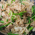 nomoママ's cooksnap of when they made ニンニクの芽と豚こまのオイスター炒め.