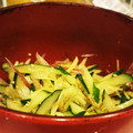クックもか。's cooksnap of when they made あと1品♪きゅうりとミョウガのさっと和え.