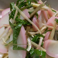 釜揚げシラス's cooksnap of when they made かまぼこの香味しょうゆ和え.