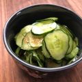 栗丸うさぎ's cooksnap of when they made ごま油香る簡単きゅうりのおつまみ.