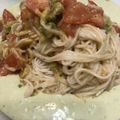 宏美na's cooksnap of when they made アボカドクリームの冷製パスタ.
