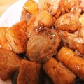 シシャモ２号's cooksnap of when they made ベビーホタテ＆厚揚げの照り焼き.