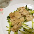 urararara's cooksnap of when they made 蒸し器でしっとりジューシー蒸し鶏♪.