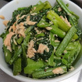 青汁ピンコ's cooksnap of when they made 栄養満点☆つるむらさきとツナ缶の炒めもの.