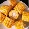 ランドセル餅's cooksnap of when they made トウモロコシの甘くて美味しい茹で方.