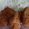 chloeK's cooksnap of when they made 柔らかサクッ☆鶏むね肉の香草パン粉焼き☆.
