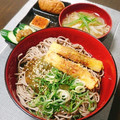 あゆまんま♪'s cooksnap of when they made 残りもの乗っけ蕎麦❀.