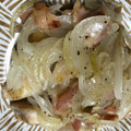 手抜きクック's cooksnap of when they made 焼きタラとベーコンの旨塩チーズ炒め.