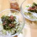 ももいろさくら's cooksnap of when they made 海藻と大根のさっぱり梅サラダ.