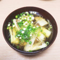 ＊丹子＊'s cooksnap of when they made 風邪に♪みょうがと茄子の味噌汁簡単.