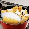 メリー・モコ's cooksnap of when they made 小松菜・厚揚げ・豚肉・春雨・しめじの煮物.