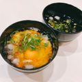 ゆにこーん☆'s cooksnap of when they made アレンジ素麺つゆ★スタミナとろろ.