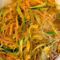 4kidsゆりみんか's cooksnap of when they made ポン酢で一発味付けな春雨サラダ.