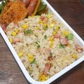ふわりぃ★'s cooksnap of when they made 炊飯器で簡単！コーンとベーコンのピラフ.