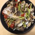 akasio10's cooksnap of when they made チコ鯛のアクアパッツァ.