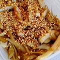 ♪とと♪'s cooksnap of when they made ちくわとごぼうのきんぴら.