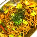 夕飯は６時です's cooksnap of when they made おひとりさまのカレー焼きそば.