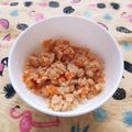ﾁｲﾁｬﾝﾏﾏ's cooksnap of when they made 電子レンジでピリ辛卯の花.