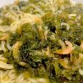 MULA's cooksnap of when they made 食物繊維たっぷり♪アオサ塩ラーメン.