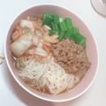 _うまるちゃん_'s cooksnap of when they made 暑い夏に！納豆とオクラのネバネバ素麺.