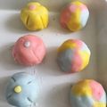 クックGFP194☆'s cooksnap of when they made 和菓子★ビーチボール（練り切り）.