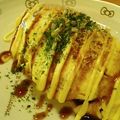 青空の月さま's cooksnap of when they made ソースで食べるオムライス♡.